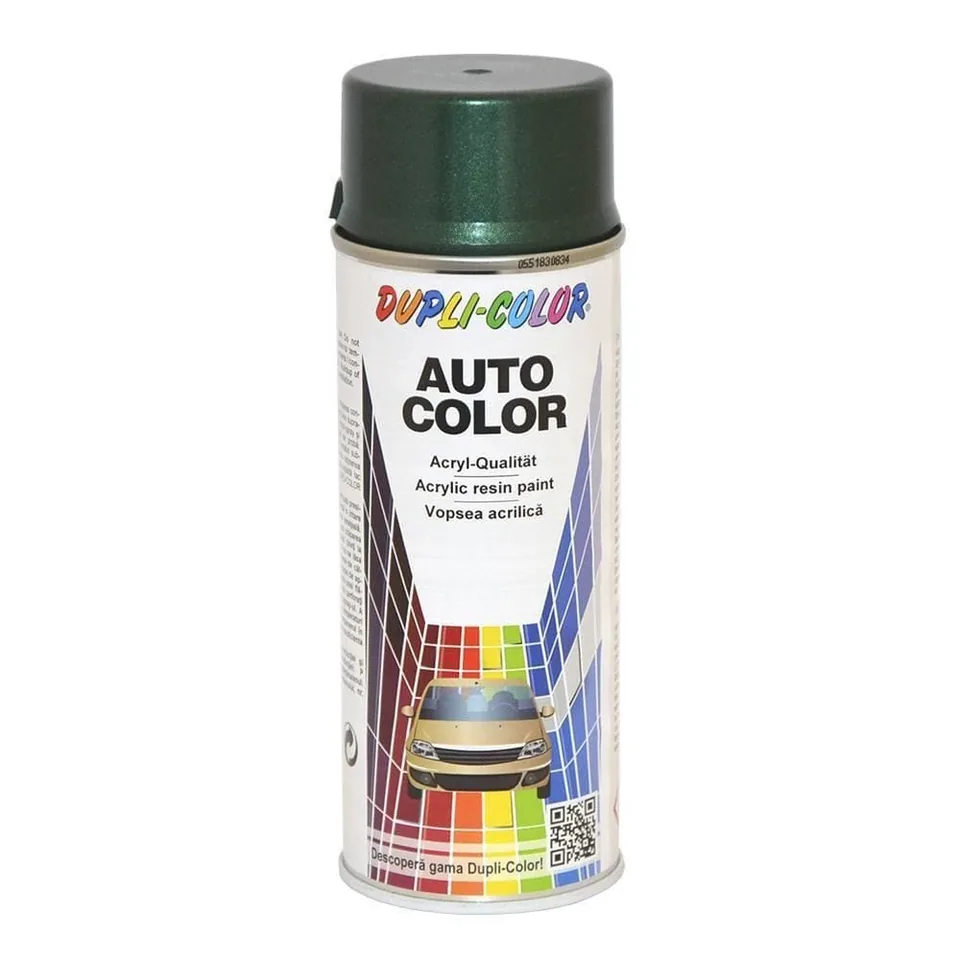 Vopsea Spray Auto Metalizata Dupli-Color Dacia Verde Dragon, imagine produs