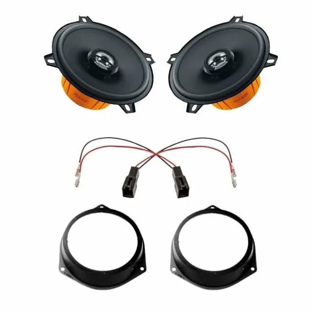 Pachet difuzoare auto Hertz Dieci dedicat usi spate Fiat Punto 2005-2018, RMS 40W, imagine produs