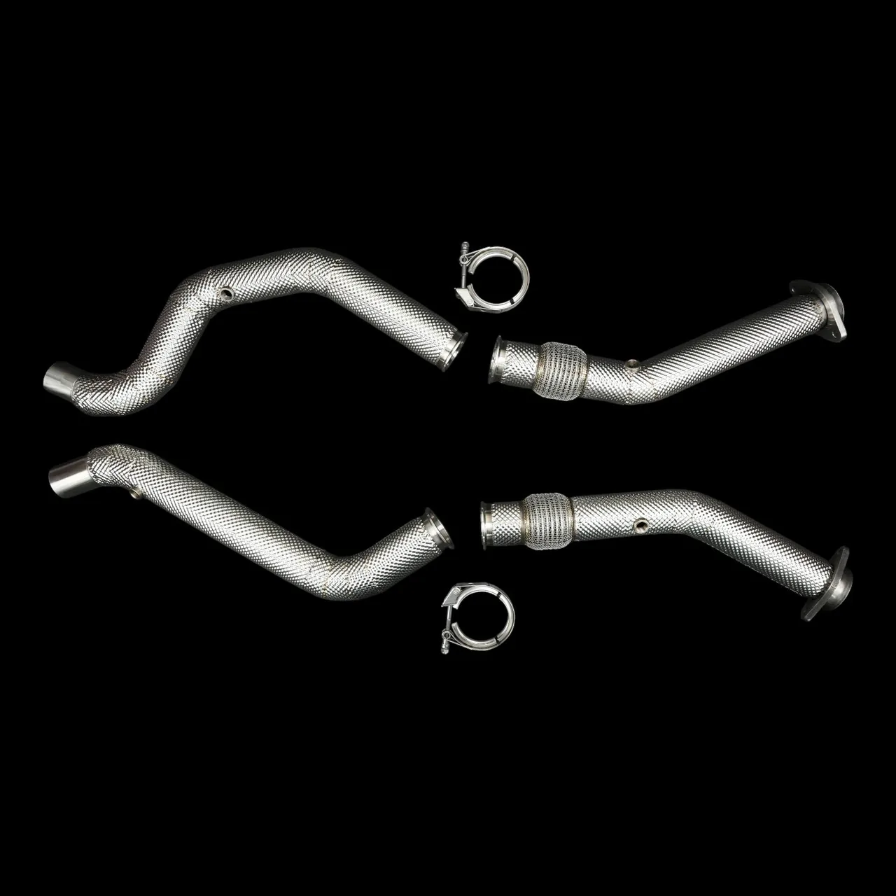 Land Rover Defender P525 130 (L663) 508PS V8 5.0L S/C Catless Downpipes, imagine produs