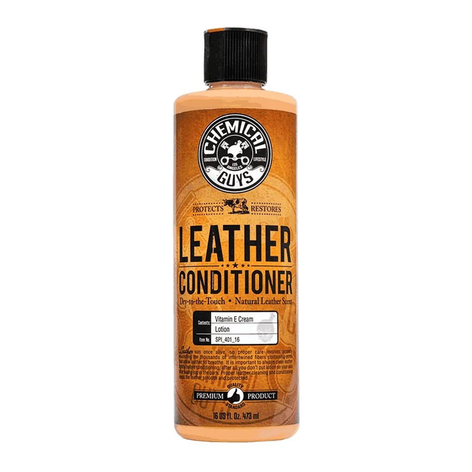 Balsam hidratare si protectie piele ChemicalGuys LEATHER CONDITIONER, 473 ml, imagine produs