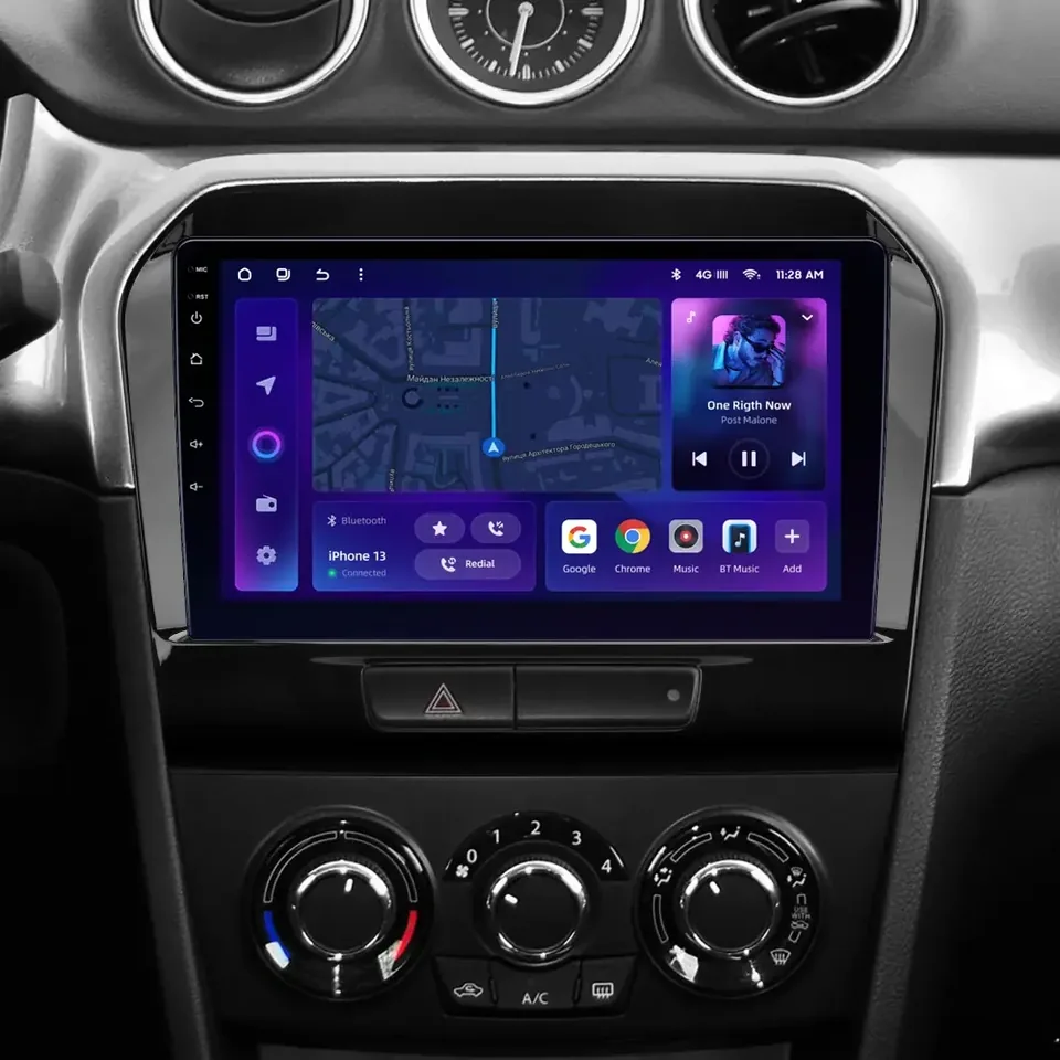 Navigatie Auto MOSS M3 Suzuki Vitara 4 2014-2018 4+32GB 9" QLED Octa-core 2Ghz, Android 4G Bluetooth 5.1 DSP, imagine produs