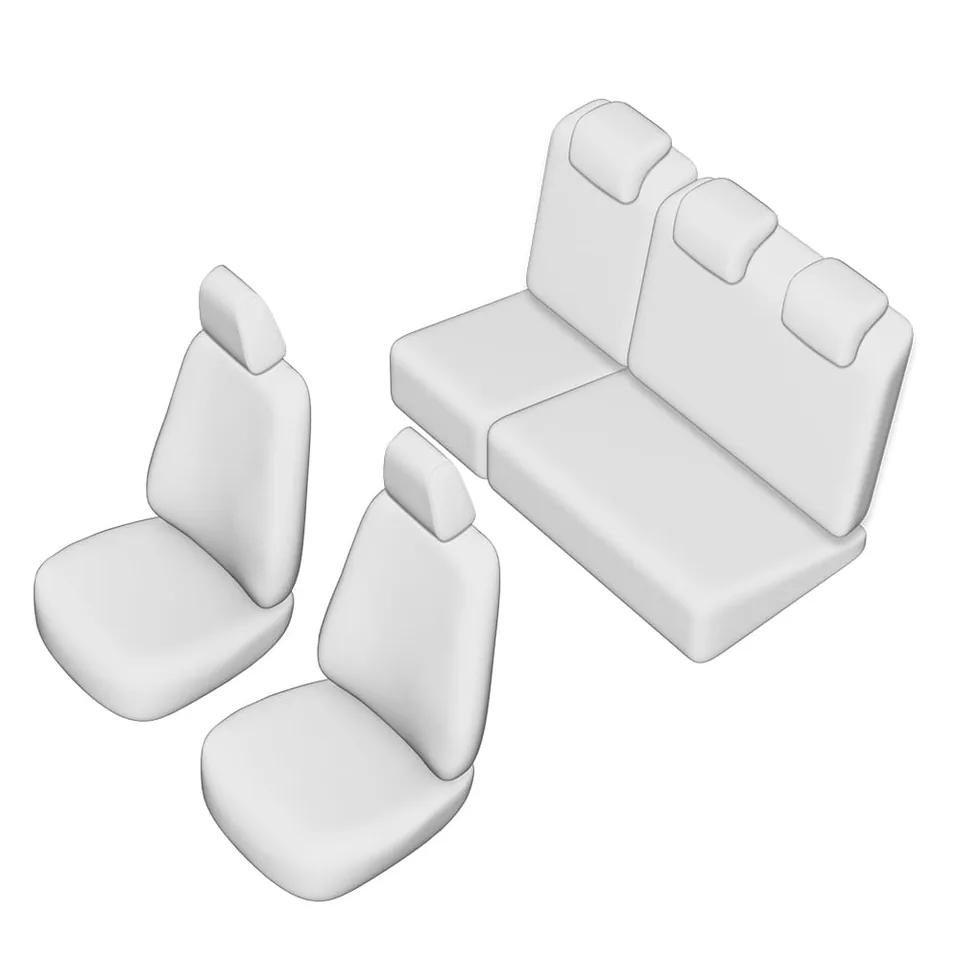 Huse auto dedicate Umbrella pentru Dacia Logan MCV 5 locuri (2004-2012), imagine produs