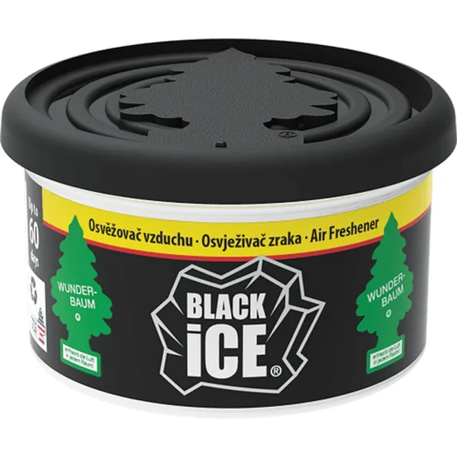Odorizant Auto Conserva Wunder-Baum Black Ice, imagine produs