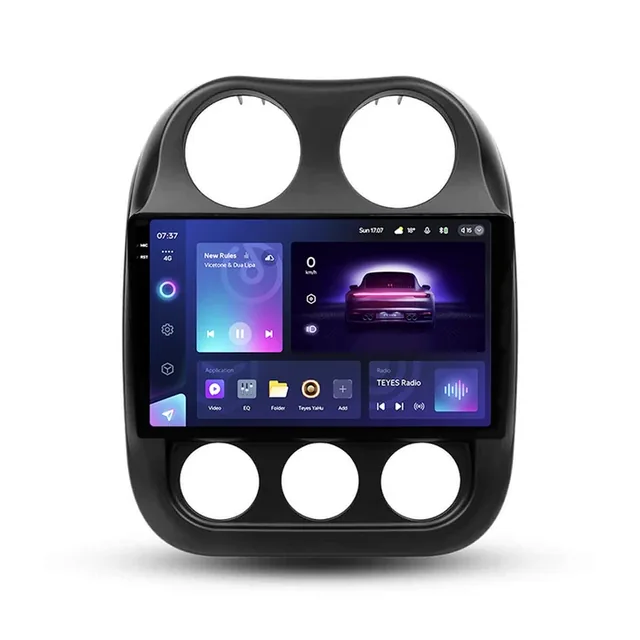 Navigatie Auto Teyes CC3 2K 360° Jeep Patriot 2009-2015 6+128GB 10.36" QLED Octa-core 2Ghz, Android 4G Bluetooth 5.1 DSP, imagine produs