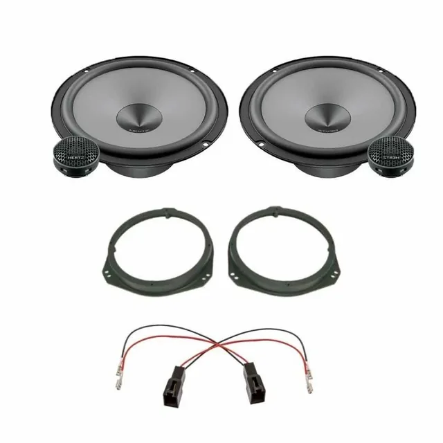 Pachet difuzoare auto Hertz Uno dedicat usi fata Fiat Ducato 2006-, RMS 75W, imagine produs