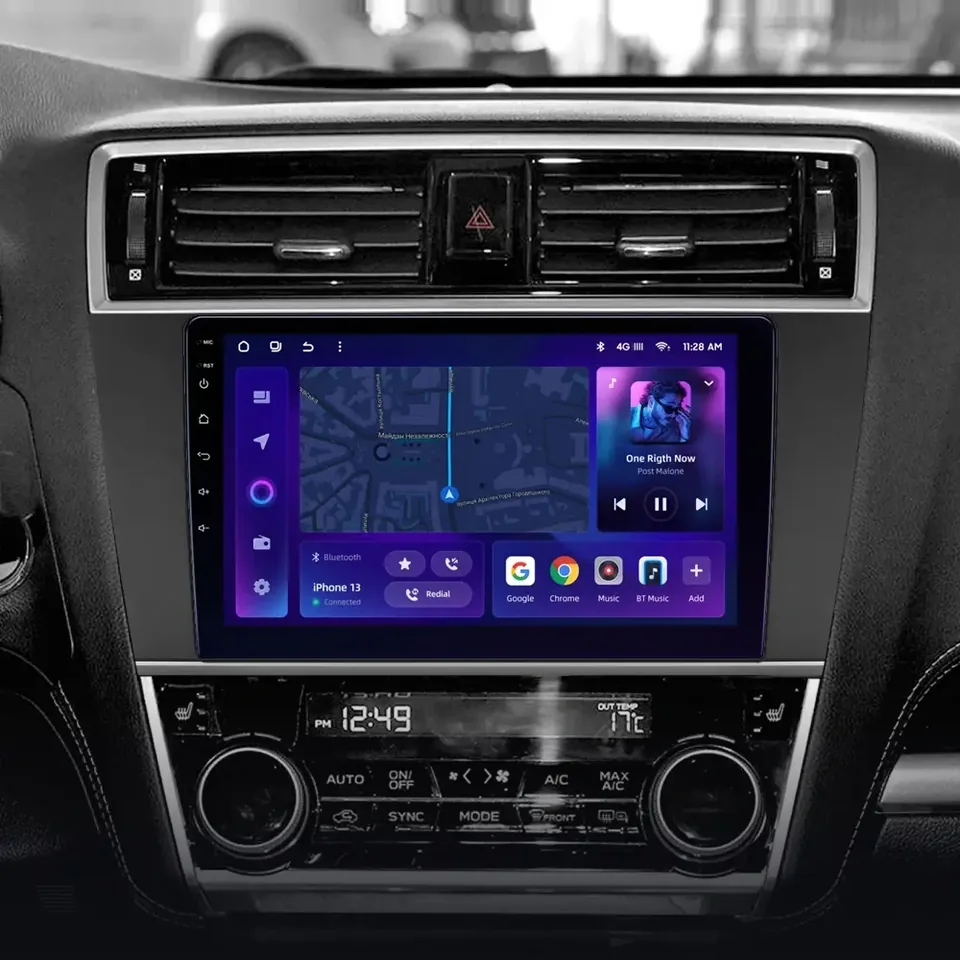 Navigatie Auto MOSS M3 Subaru Legacy 6 2014-2017 4+32GB 9" QLED Octa-core 2Ghz, Android 4G Bluetooth 5.1 DSP, imagine produs