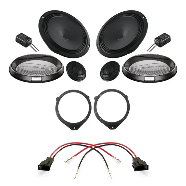 Pachet difuzoare auto Audison Prima dedicat usi spate Audi Q3 2012-216, RMS 100W, imagine produs