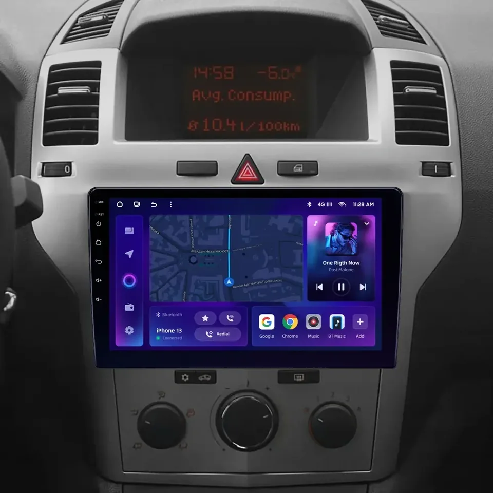 Navigatie Auto MOSS M2 Opel Astra H 2004-2014 4+32GB 9" IPS Octa-core 1.6Ghz, Android 4G Bluetooth 5.1 DSP, imagine produs