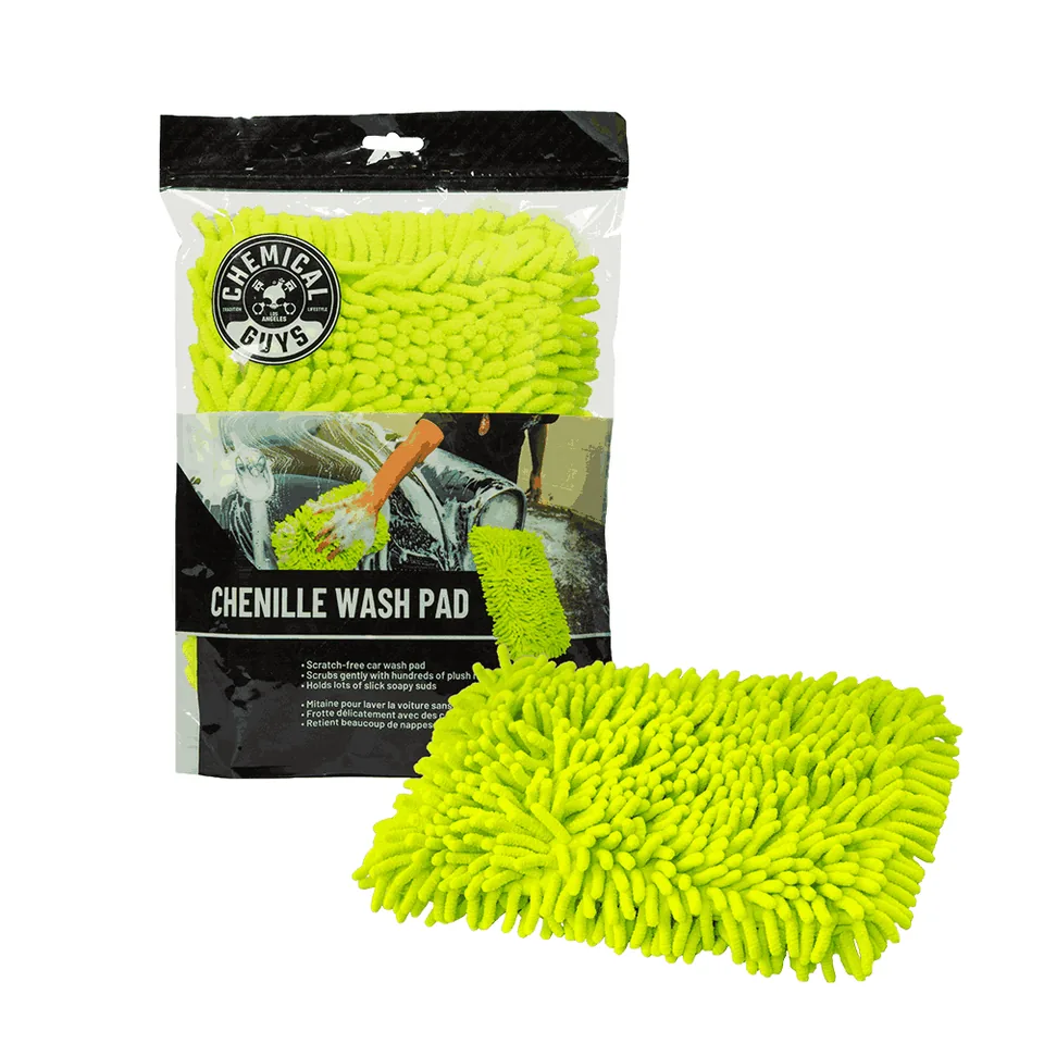 Burete din microfibra pentru spalare ChemicalGuys CHENILLE MICROFIBER WASH PAD, imagine produs