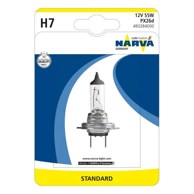 Bec Far H7 55W 12V (Blister) Narva, imagine produs
