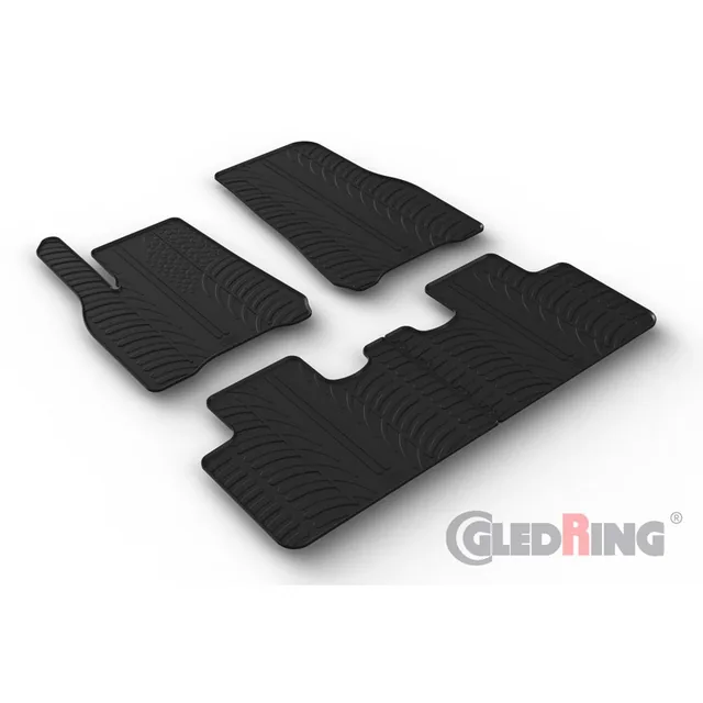 Covorase auto dedicate din cauciuc Gledring GL0645 compatibil cu Tesla Model Y, imagine produs