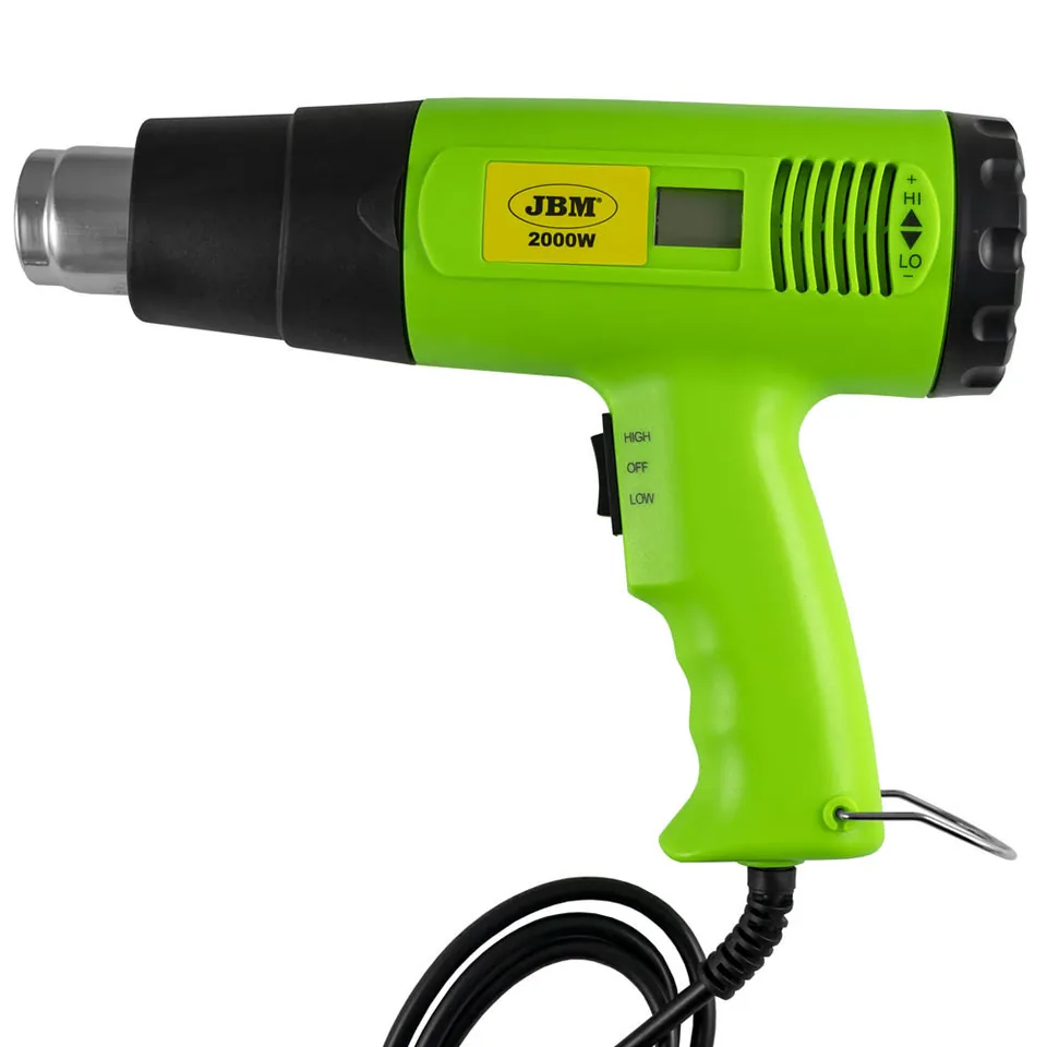 Pistol de lipit cu caldura digital 2000 W JBM 53162, imagine produs