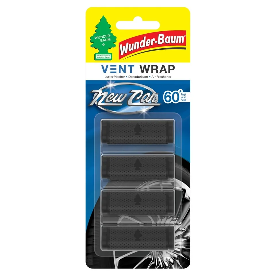 Odorizant auto Wunderbaum Vent New Car grila aerisire 9801, imagine produs