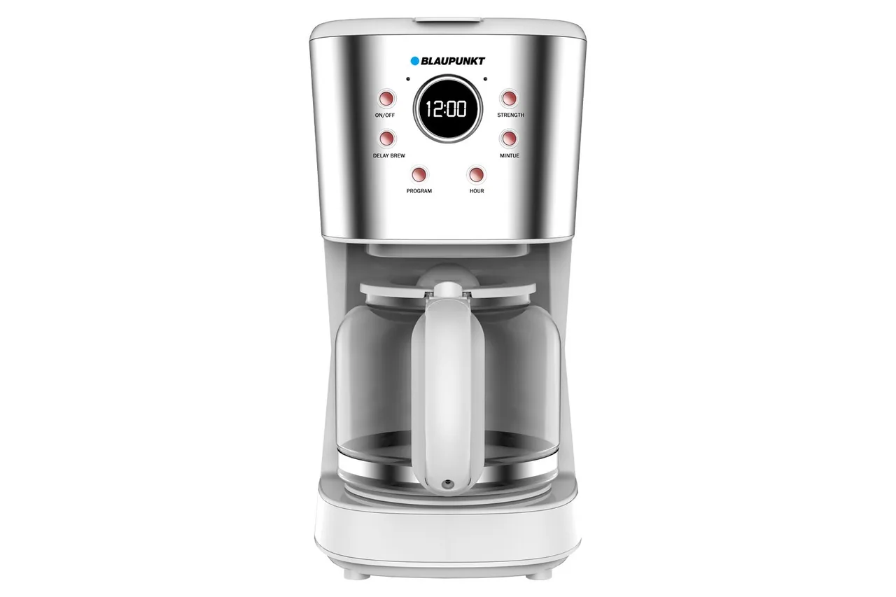 Cafetiera Blaupunkt CMD802WH capacitate 1,5l, imagine produs