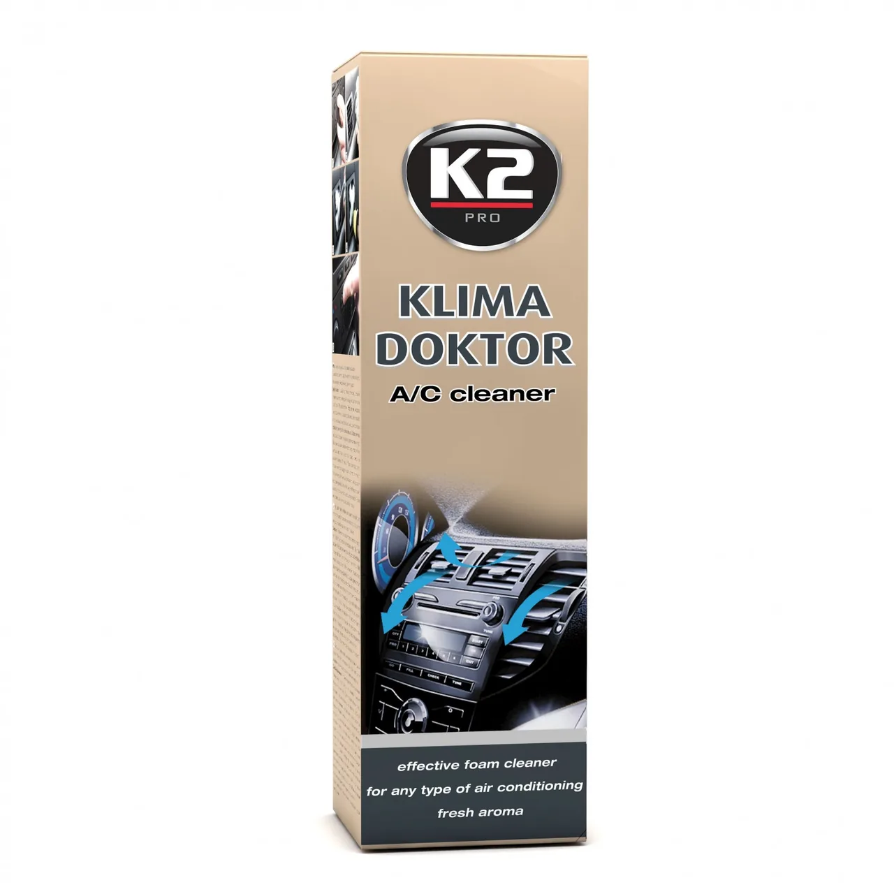 Spray igienizare ac auto K2 Klima Doktor 500 ml, imagine produs