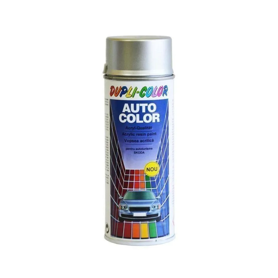 Vopsea spray auto Skoda argintiu diamant 9102 DUPLI-COLOR, imagine produs