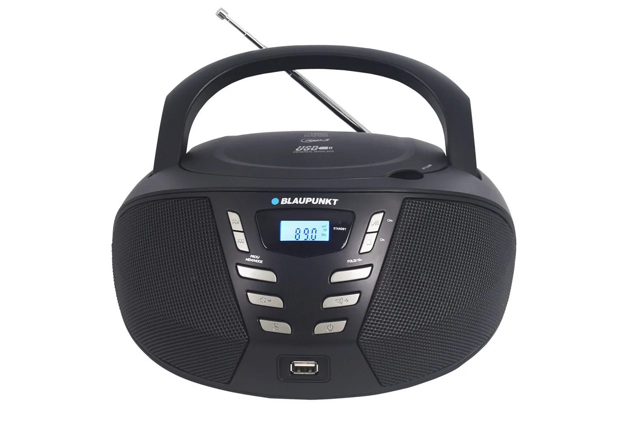 Boombox Blaupunkt BB7BK FM PLL CD MP3 USB AUX, imagine produs