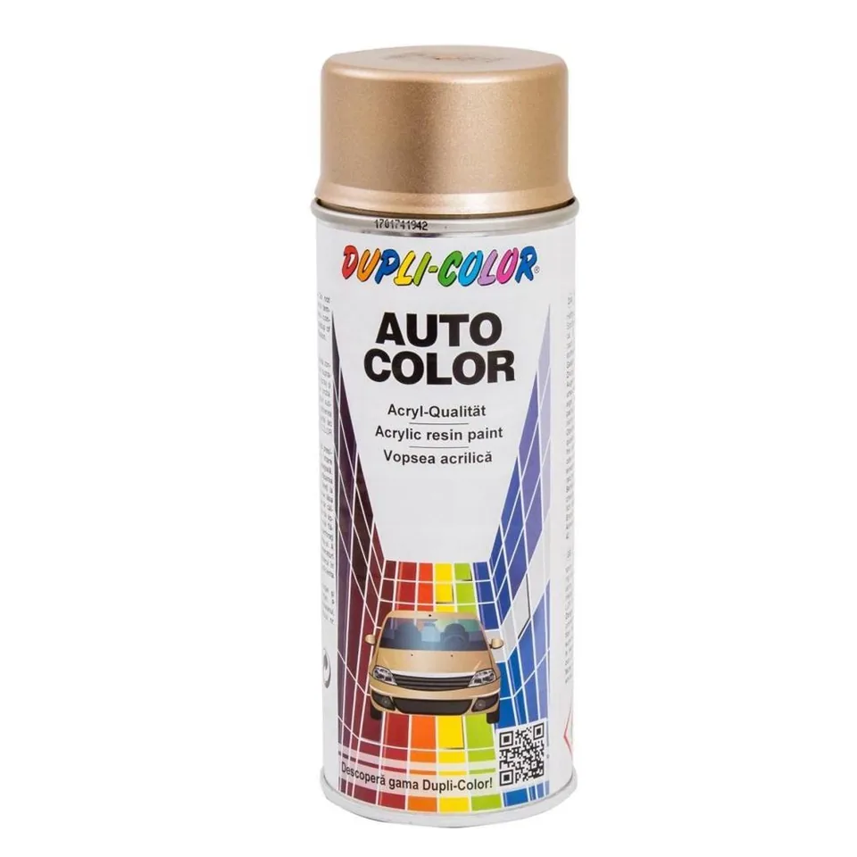 Vopsea spray auto Dacia bej stelar metalizata DUPLI-COLOR, imagine produs