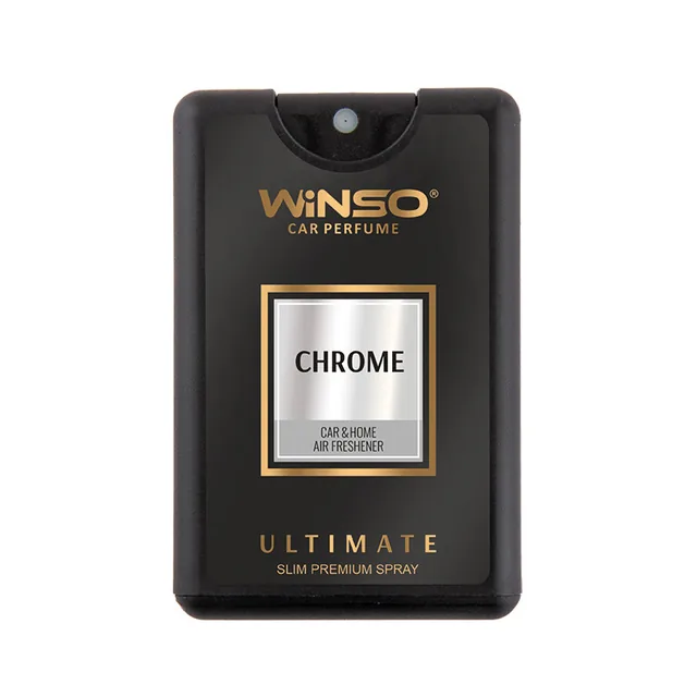 Parfum auto spray Winso Ultimate Slim Chrome 18 ml 24 bucati, imagine produs