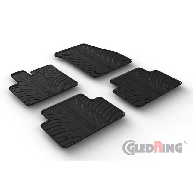 Covorase auto dedicate din cauciuc Gledring GL0526 compatibil cu Land Rover Range Rover Evoque, imagine produs
