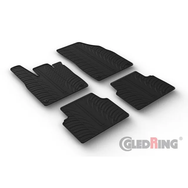 Covorase auto dedicate cauciuc Gledring GL0656 compatibil cu Volkswagen ID3 Elroq, imagine produs