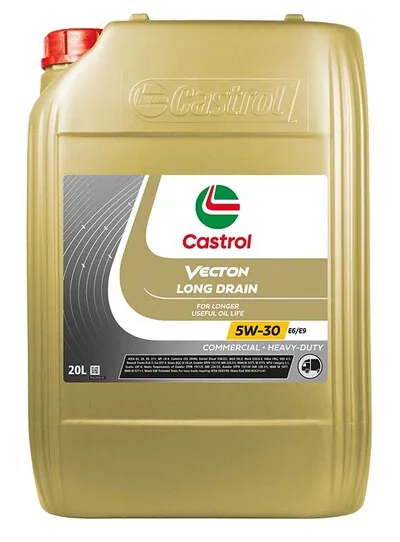 Ulei motor 20l 5W30 Castrol Vecton LD E6/E9, imagine produs