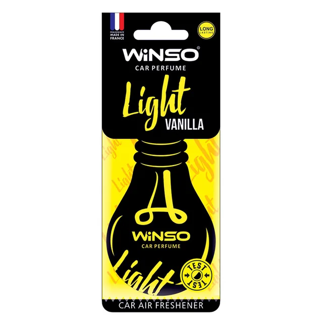 Odorizant auto Winso Light card Vanilla 381210, imagine produs