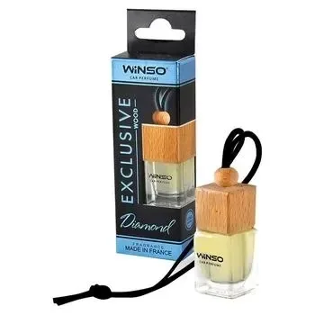 Parfum masina sticluta lemn Winso Exclusive Wood Diamond 6 ml, imagine produs
