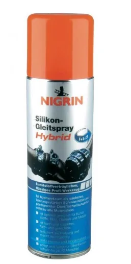 Spray ptr glisare cu silicon 200 ML Nigrin 12132574, imagine produs