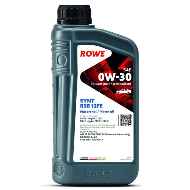 Ulei 0w30 Rowe Hightec Synt RSB 12FE 1L, imagine produs