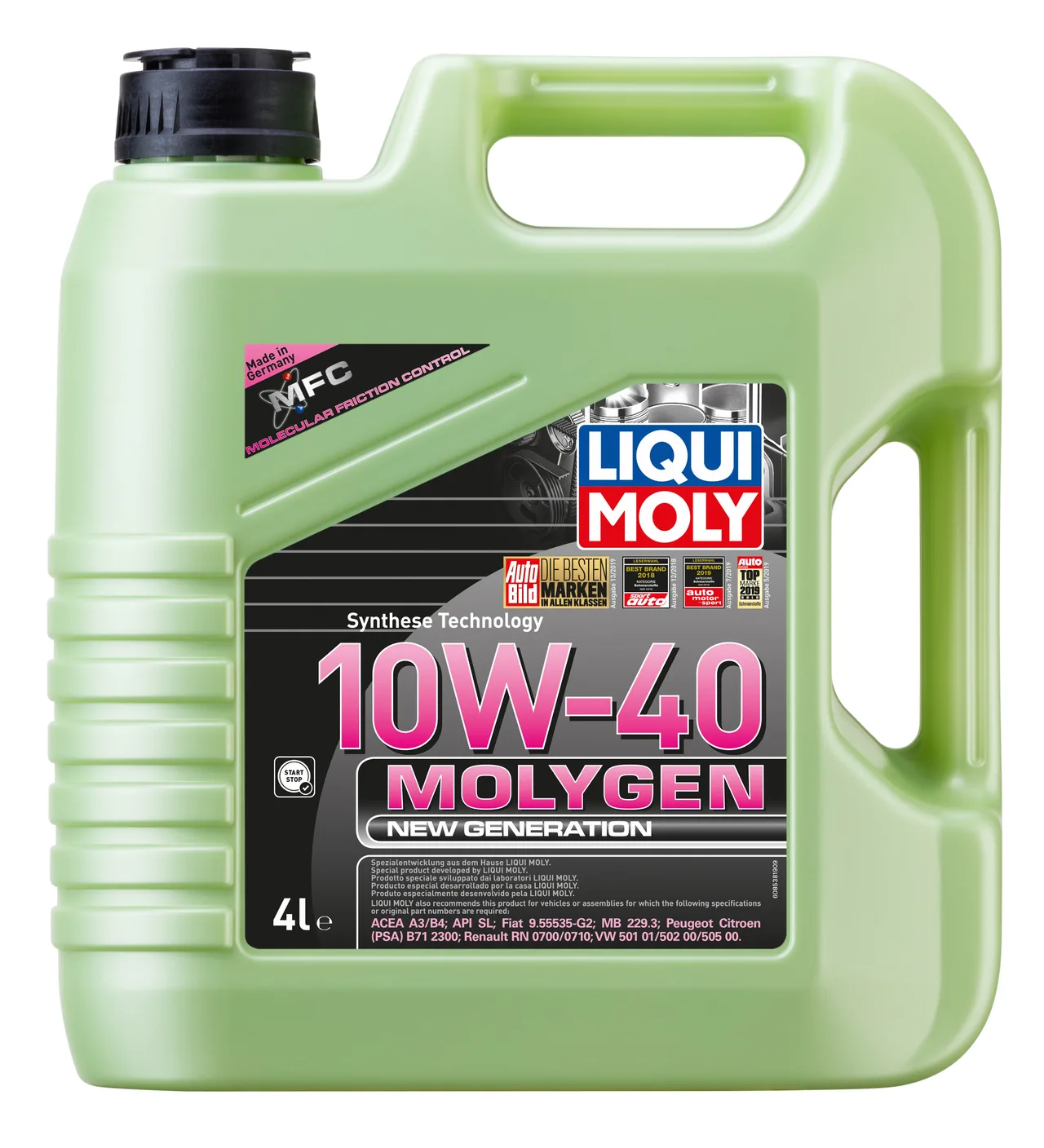 Ulei 10w40 Liqui Moly Molygen New Generation 4L, imagine produs