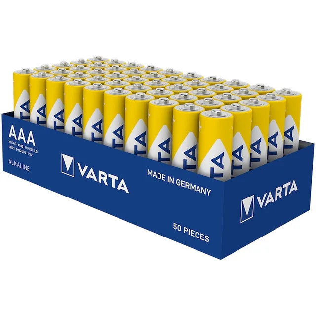 Baterii alcaline AAA 1.5 V 50 buc Varta Energy 4103229395, imagine produs