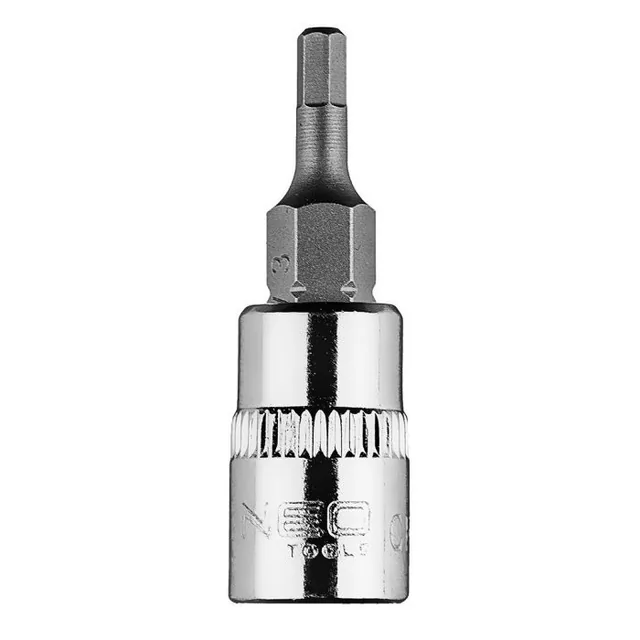 Bit hexagonal H3 pe tubulara 1/4 scurta 37 mm Neo Tools 10310, imagine produs