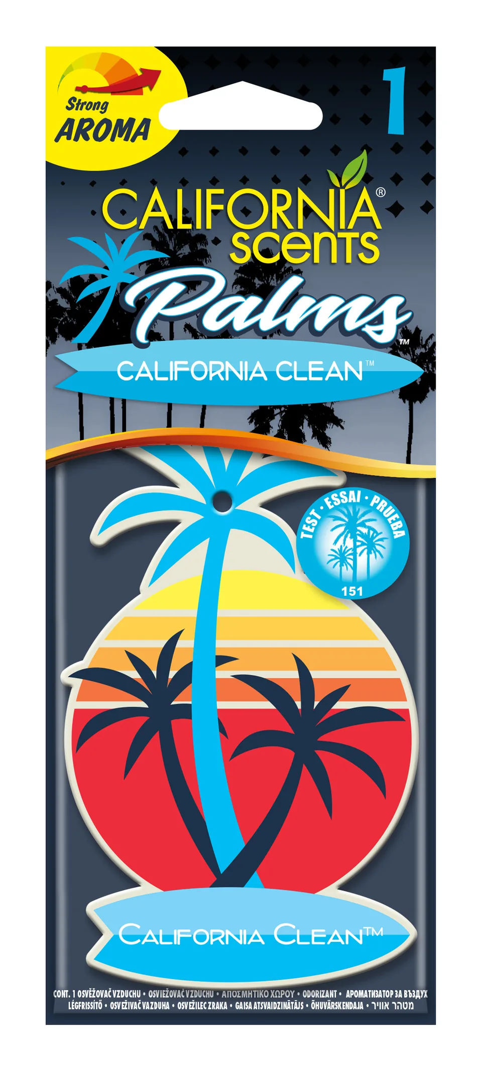 Odorizant auto California Scents Clean 81333, imagine produs