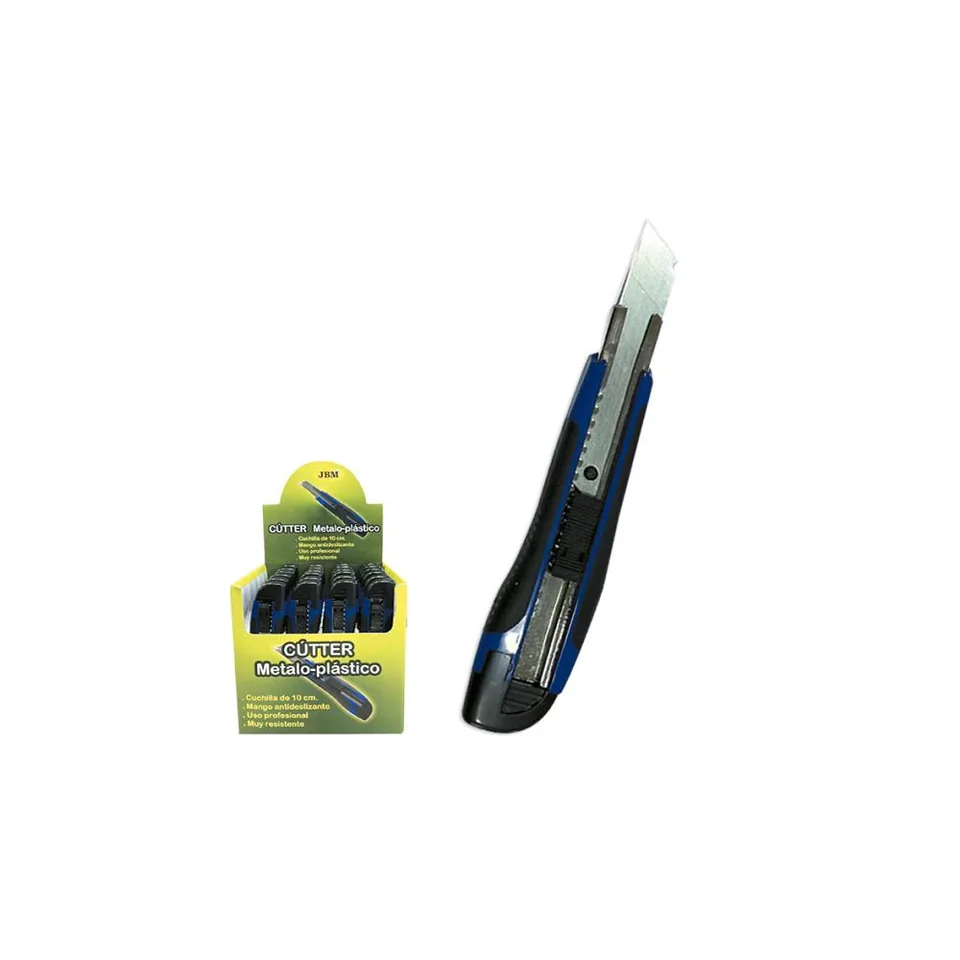 Cutter profesional lama 10cm JBM maner anti-alunecare, imagine produs