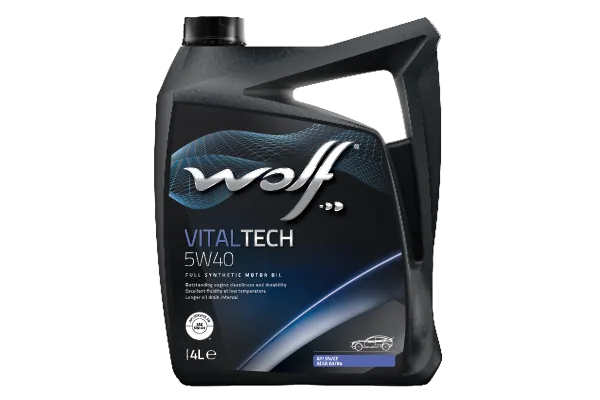 Ulei 5w40 Wolf VitalTech 4L, imagine produs