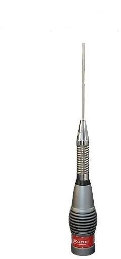 Antena radio CB 1.45 m Storm ML145 Turbo Black 03004001, imagine produs