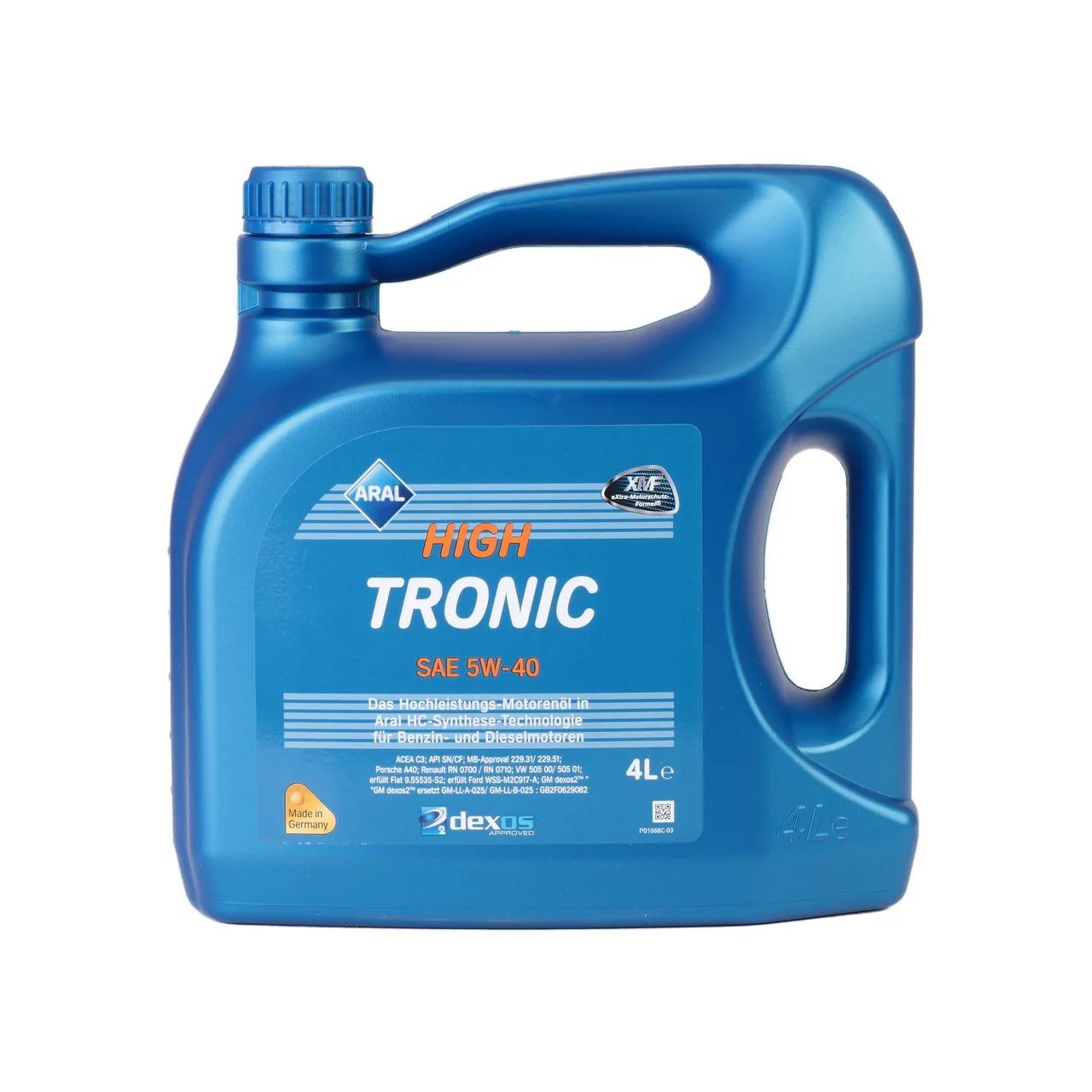 Ulei 5w40 Aral High Tronic 4L, imagine produs