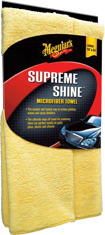 Laveta microfibra auto Meguiar's Supreme Shine X2010EU 40.6 cm, imagine produs