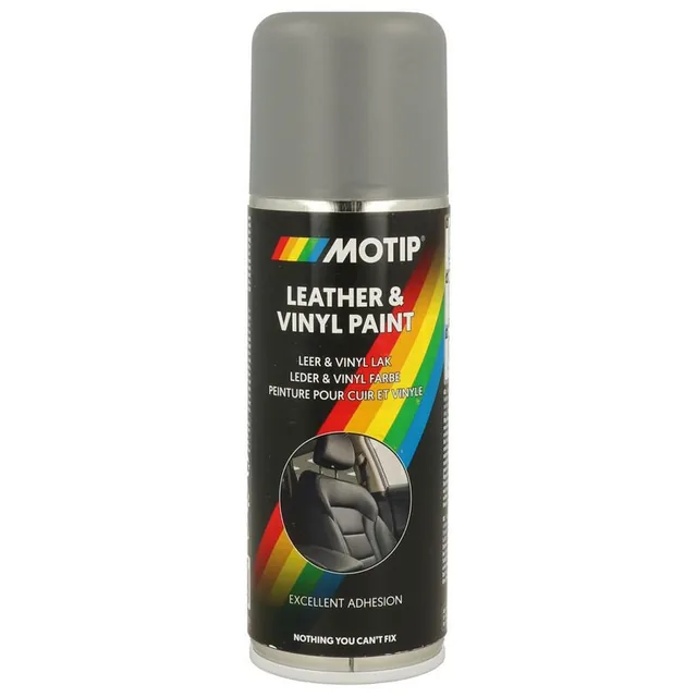 Vopsea piele auto gri Motip 200ml, imagine produs