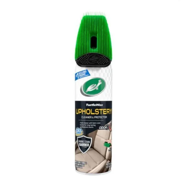 Spray curatare tapiterie textile cu perie Turtle Wax Upholstery Cleaner & Protector 400 ml TWFG53054, imagine produs