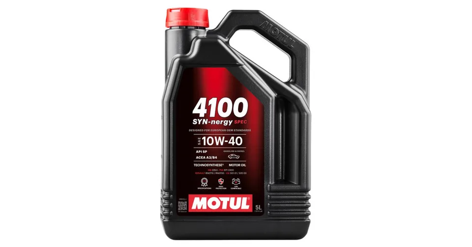 Ulei 10w40 Motul 4100 SYN-ERGIE SPEC 5L, imagine produs