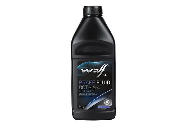 Lichid de frana dot 4 Wolf Brake Fluid DOT 3&4 1L, imagine produs
