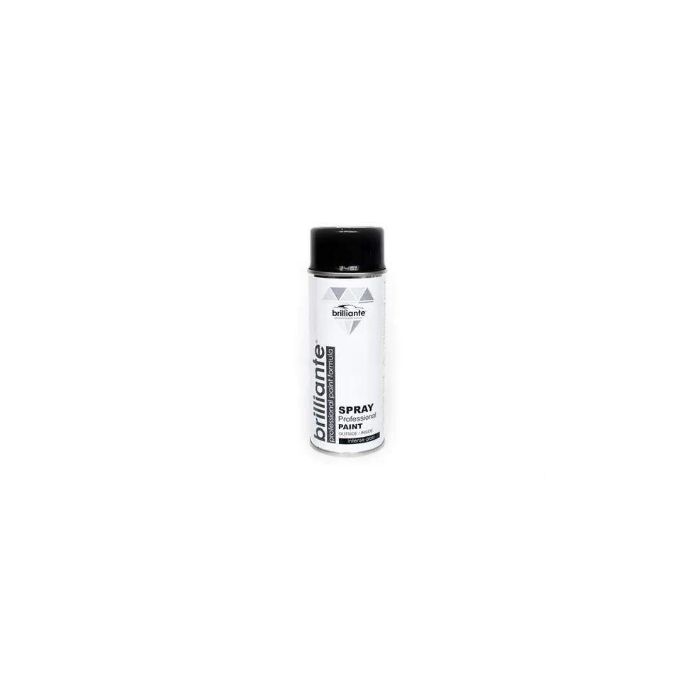 Vopsea spray Negru Trafic lucios RAL 9017 Brilliante 400ml, imagine produs
