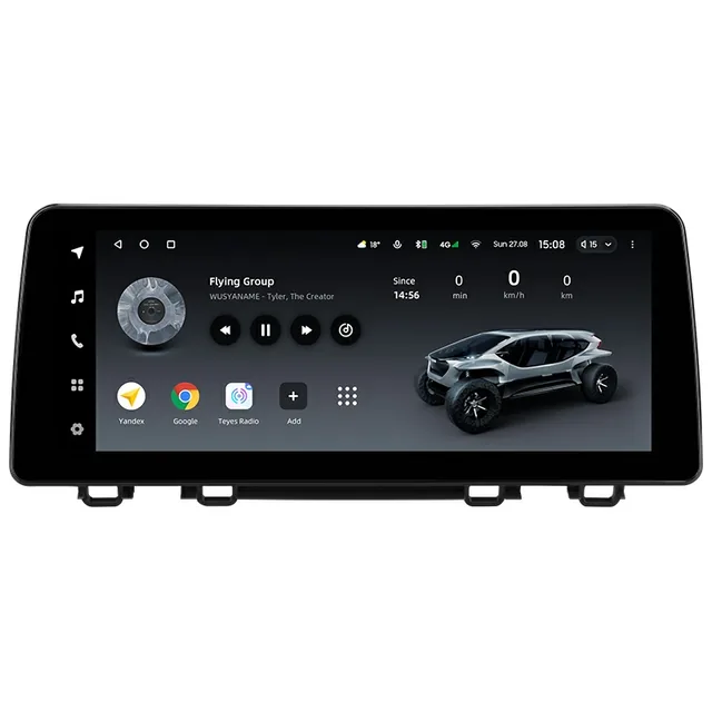 Navigatie auto android Teyes Lux One pentru Honda CR-V 5 (2016-2022) - 6+128GB, 12.3 inch, 4G, DSP, imagine produs