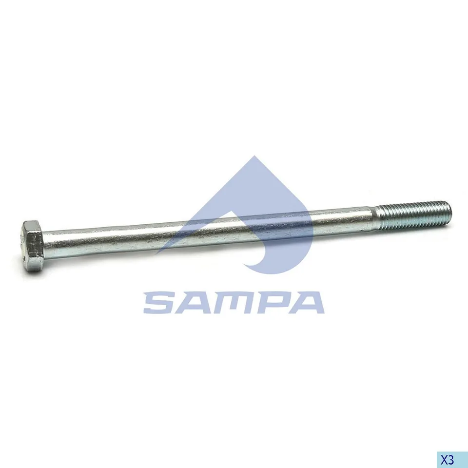 Surub arc vagon M12x1.75 197.5 mm Sampa 091222, imagine produs