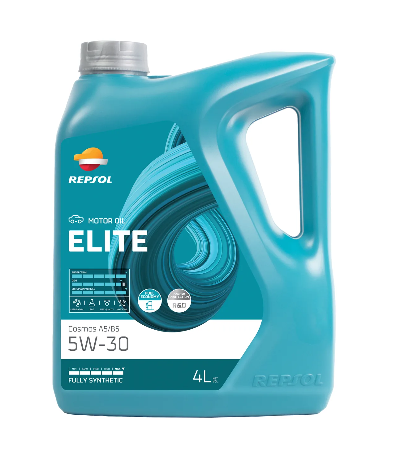 Ulei motor 5w30 diesel Repsol Elite Cosmos A5/B5 4L Ford, imagine produs