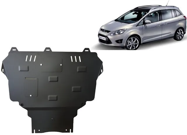 Scut metalic motor cutie de viteza 2 mm MTR MT1302 compatibil cu Ford C-Max Focus III, imagine produs