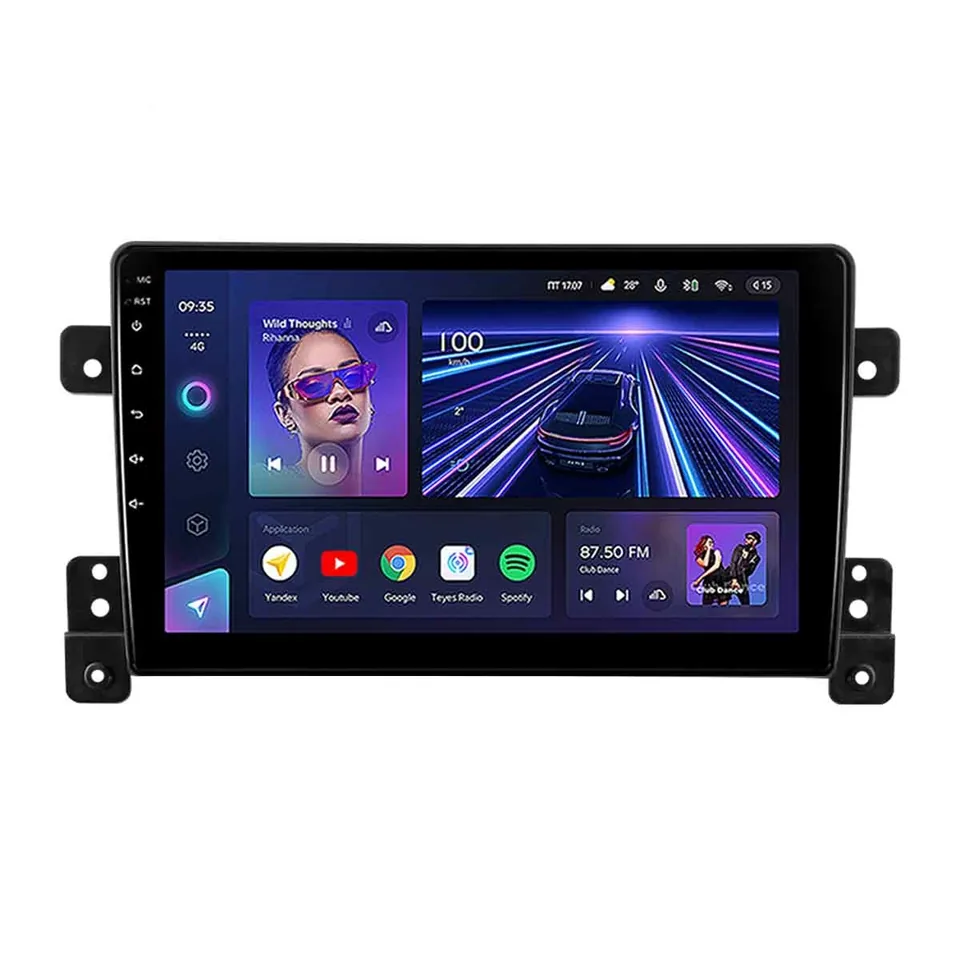 Navigatie auto android Teyes CC3 pentru Suzuki Grand Vitara 3 2005-2015 - 6+128GB QLED 9 inch, imagine produs