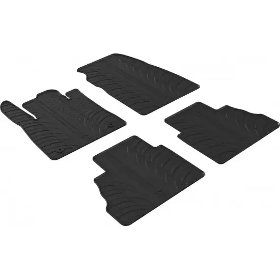 Covorase auto dedicate cauciuc Gledring GL0778 compatibil cu Ford Tourneo Courier 05.2023 automatic, imagine produs